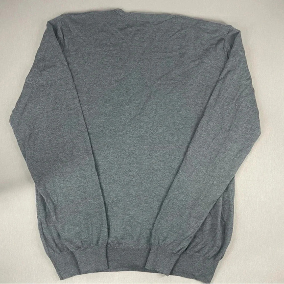 Peter Christian Italian Fine Merino Wool Gray Cardigan Sweater - Picture 7 of 8